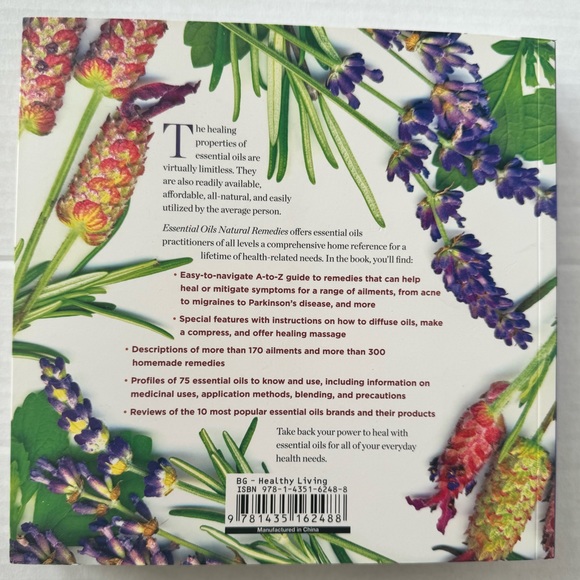 ESSENTIAL OILS NATURAL REMEDIES. THE COMPLETE A-Z REFERENCE GUIDE BOOK. NEW! - Picture 7 of 12